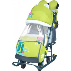Санки коляска Ника Детям 7 - 2 Люкс