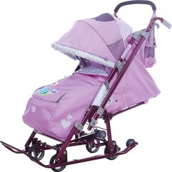 Санки коляска Ника Детям 7-4 Лилия