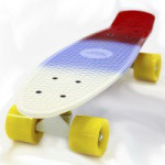 Скейтборд Hubster Cruiser дека 22 multi-color